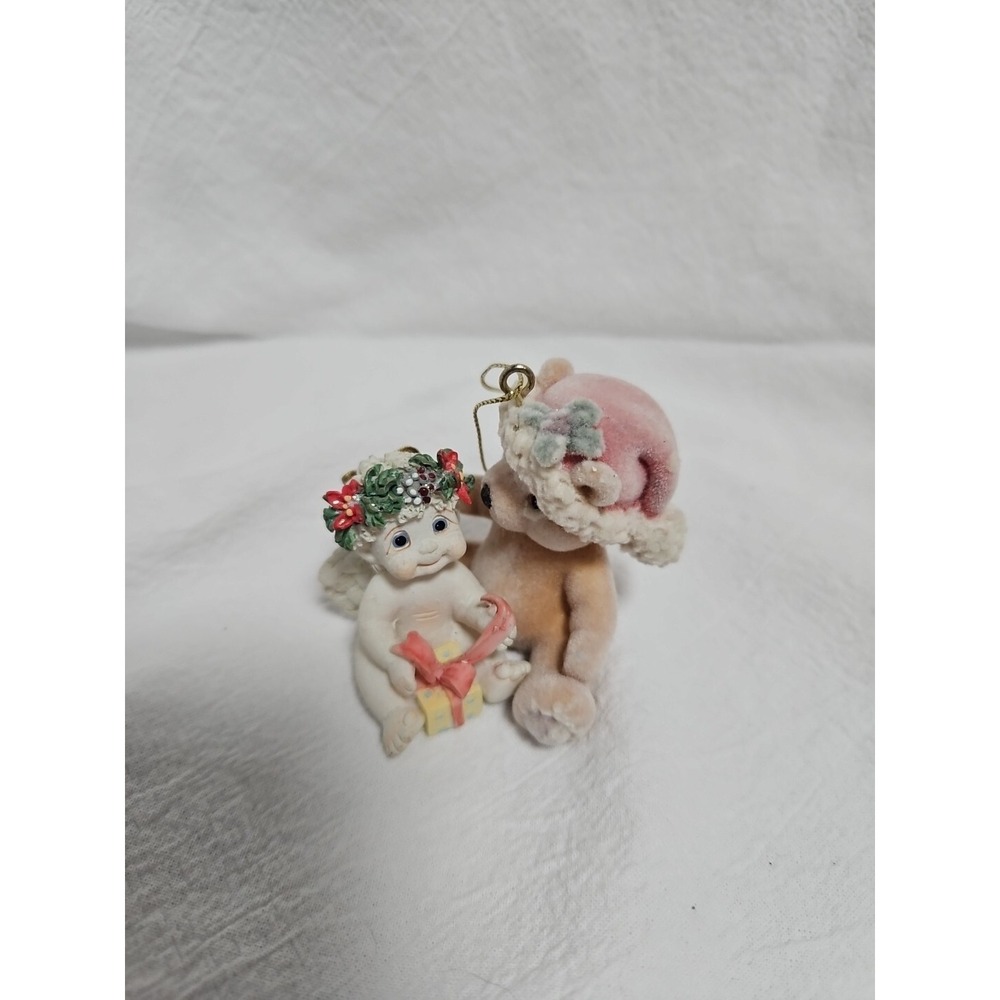 Vintage Dreamsicles Cherub Style Ceramic Figurine Ornaments